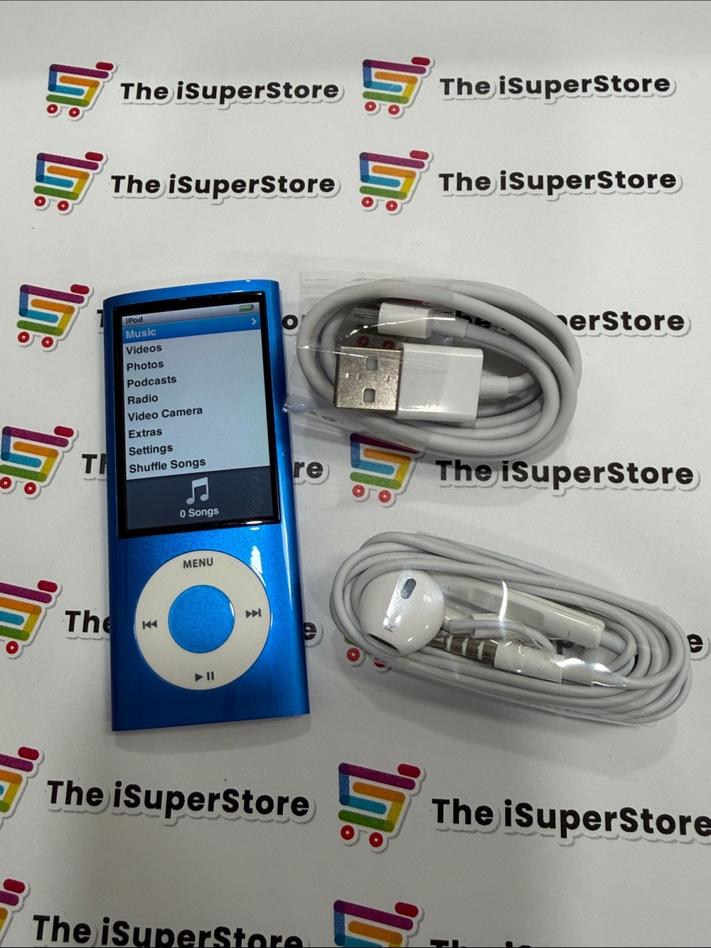 Refurbished Apple iPod Nano 5th Generation 8GB Blue Like New ( price firm )